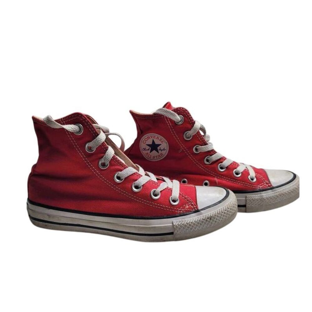Converse Chuck Taylor All Stars Red Hi-Top Sneakers Men's 4 Women's 6